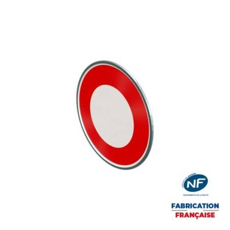 Panneau temporaire B0 Circulation interdite dans les deux sens à rails