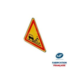 Panneau temporaire AK22 Projection de gravillons à rails