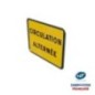 Panneau temporaire CIRCULATION ALTERNEE à rails Panneau temporaire CIRCULATION ALTERNEE à rails