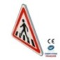 Panneau de danger A13b Passage pour piétons Panneau de danger A13b Passage pour piétons
