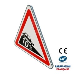 Panneau de danger A16 Descente dangereuse