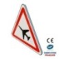 Panneau de danger A23 Traversée d’une aire de danger aérien