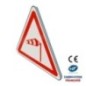 Panneau de danger A24 Vent latéral