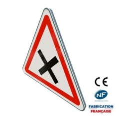 Panneau d'intersection et de priorité Ab1 Carrefour avec priorité à droite