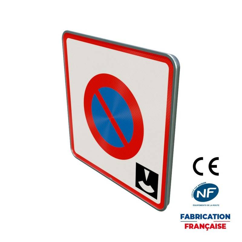 Panneau de prescription zonale Stationnement B6b3 Entrée d’une zone à stationnement à durée limitée avec contrôle par disque