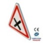 Panneau d'intersection et de priorité Ab1 Carrefour avec priorité à droite Panneau d'intersection et de priorité Ab1 Carrefour avec priorité à droite