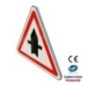 Panneau d'intersection et de priorité Ab2 Intersection avec une route dont les usagers doivent céder le passage Panneau d'intersection et de priorité Ab2 Intersection avec une route dont les usagers doivent céder le passage