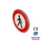 Panneau d'interdiction B9a Accès interdit aux piétons