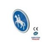 Panneau d'obligation B22c Chemin obligatoire pour cavaliers