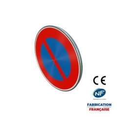 Panneau de prescription zonale Stationnement B6a1 Stationnement interdit