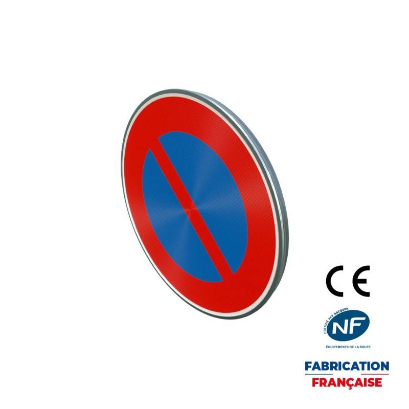 Panneau de prescription zonale Stationnement B6a1 Stationnement interdit