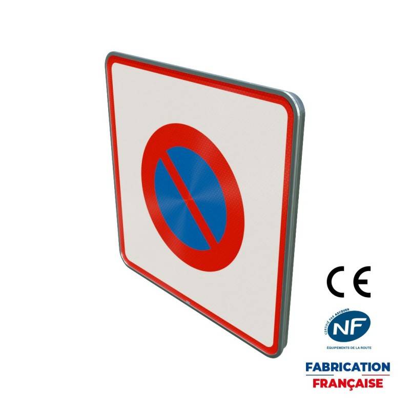 Panneau de prescription zonale Stationnement B6b1 Entrée d’une zone à stationnement interdit