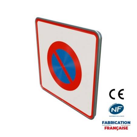Panneau de prescription zonale Stationnement B6b1 Entrée d’une zone à stationnement interdit