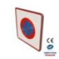 Panneau de prescription zonale Stationnement B6b1 Entrée d’une zone à stationnement interdit