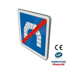 Panneau d'indication C112 Sortie de tunnel