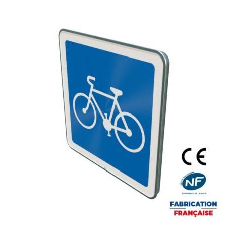 Panneau d'indication C113 Piste ou bande cyclable