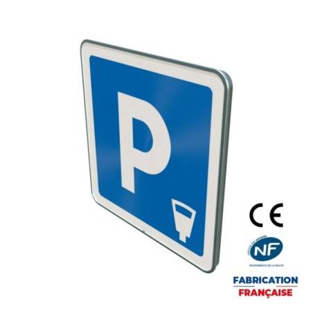 Panneau d'indication C1c Stationnement payant