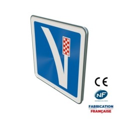 Panneau d'indication C26a Voie de détresse à droite