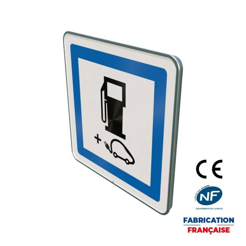 Panneau de services Ce15g Distribution de carburant ouvert 7j/7 et 24h/24 assurant la recharge des véhicules électriques