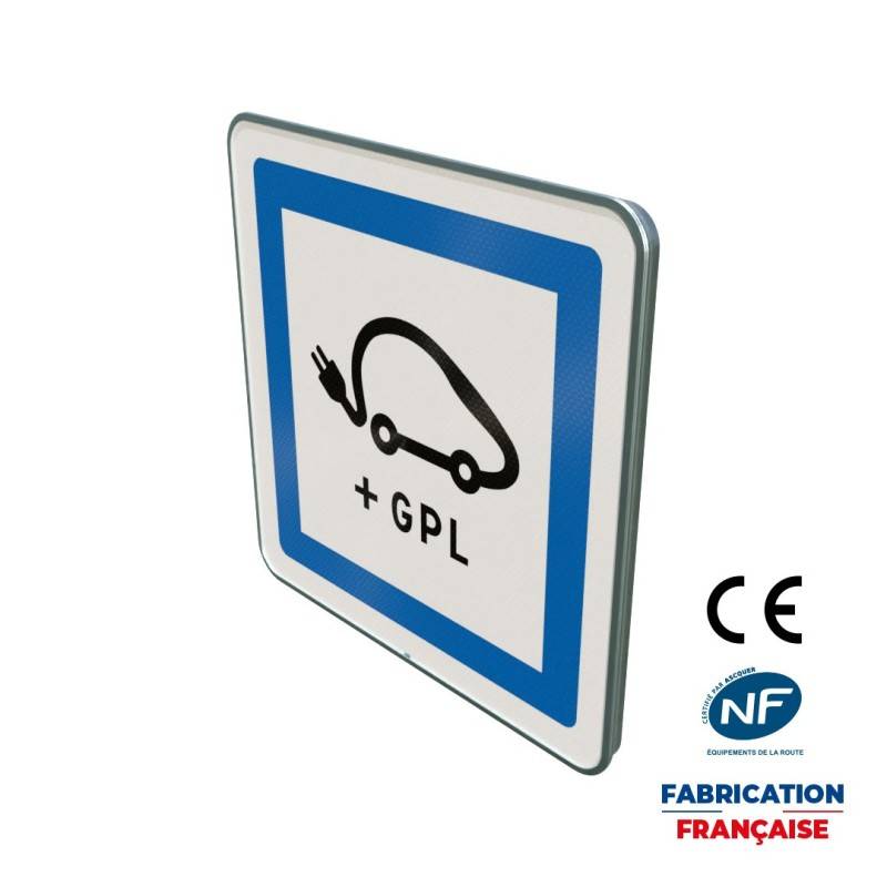 Panneau de services Ce15j Poste de recharge de véhicules électriques ouvert 7 j/ 7 et 24 h/24 + GPL