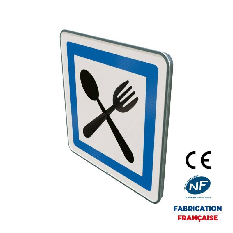 Panneau de services Ce16 Restaurant