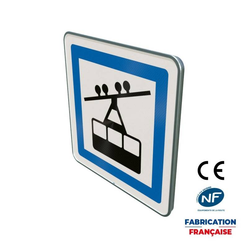 Panneau de services Ce20a Gare de téléphérique