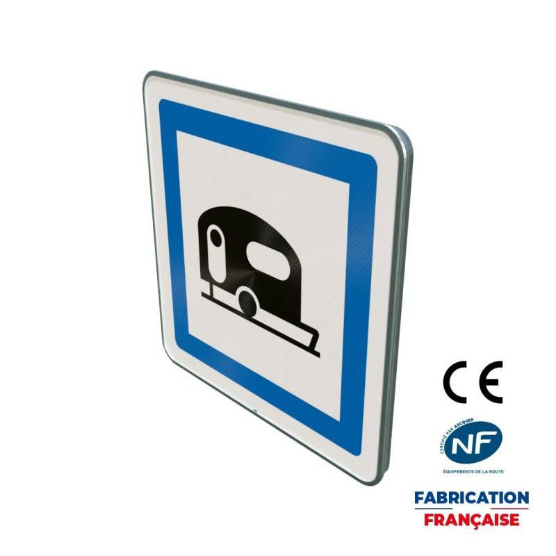Panneau de services Ce4b Camping pour caravanes