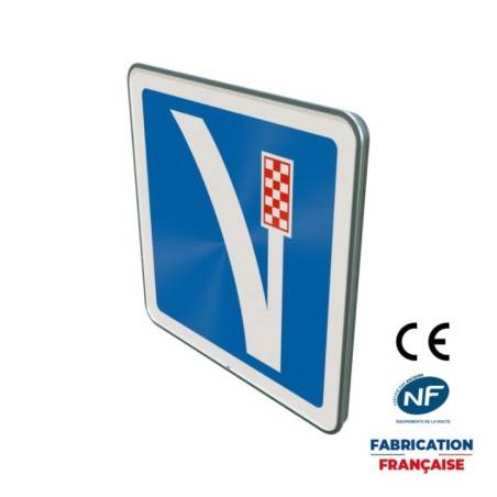 Panneau d'indication C26a Voie de détresse à droite