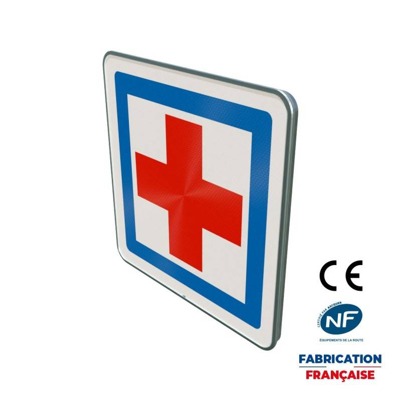 Panneau de services Ce1 Poste de secours