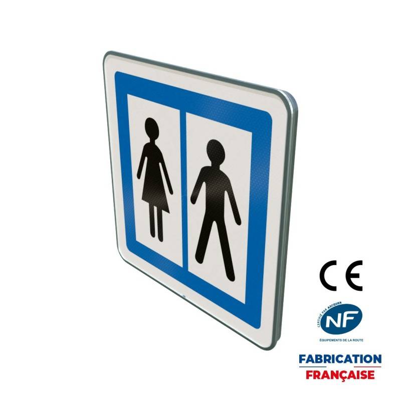 Panneau de services Ce12 Toilettes