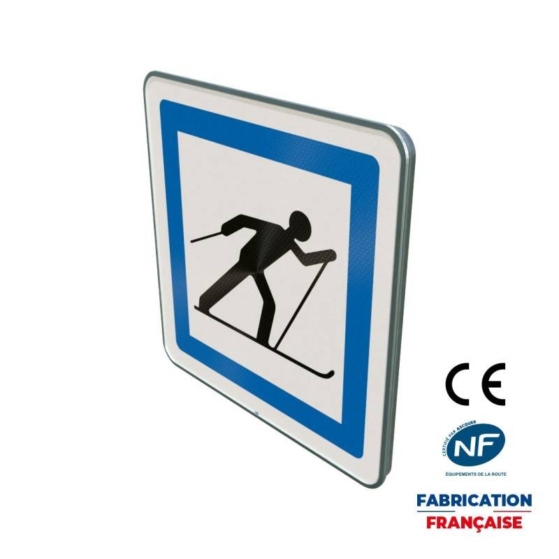 Panneau de services Ce6b Point de départ d’un circuit de ski de fond