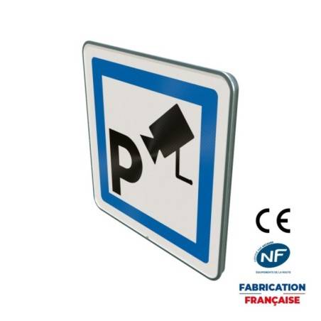 Panneau de services Ce9 Parking surveillé par vidéoprotection