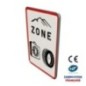 Panneau de prescription zonale Circulation particulière B58 Entrée de zone d’obligation d’équipements en période hivernale Panneau de prescription zonale Circulation particulière B58 Entrée de zone d’obligation d’équipements en période hivernale
