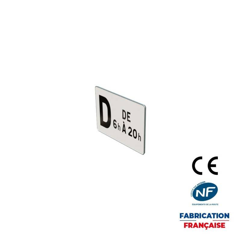 Panonceau M11c2 Catégorie tunnel en fonction des marchandises dangereuses autorisées