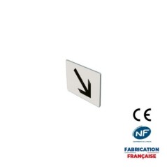 Panonceau M3a1 Position de la voie concernée