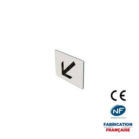 Panonceau M3a2 Position de la voie concernée