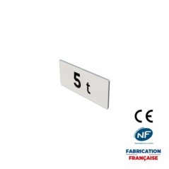 Panonceau M4f Véhicules articulés ou trains doubles avec PTAC supérieur nombre indiqué