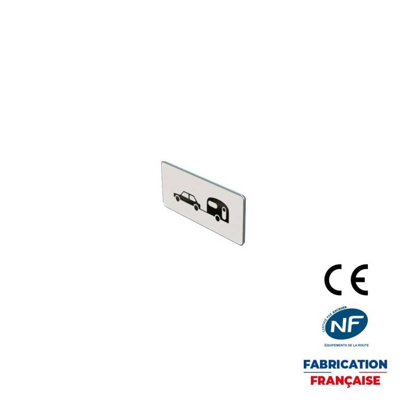 Panonceau M4x Véhicules tractant plus de 250 kg et dont le PTR véhicule + remorque ≤ 3t 5