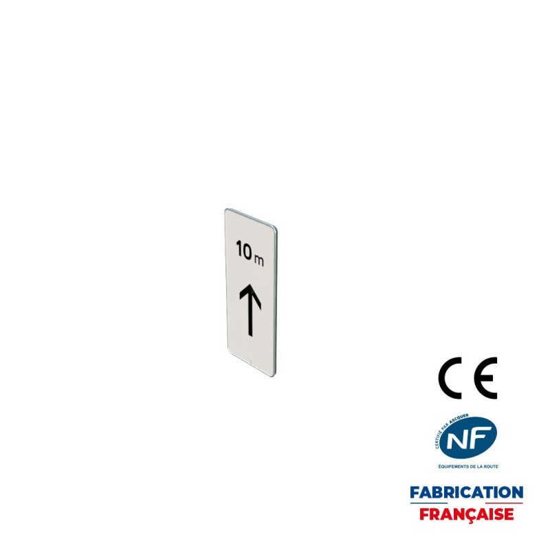 Panonceau M8abis Début de section de la prescription de stationnement ou d’arrêt