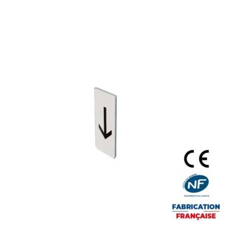 Panonceau M8b Fin de section de la prescription de stationnement ou d’arrêt