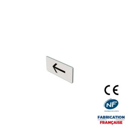 Panonceau M8e Sens d’application de la prescription de stationnement ou d'arrêt