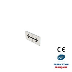 Panonceau M8f Rappel prescription stationnement ou d’arrêt part et d’autre signal