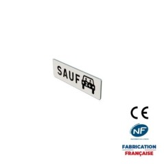 Panonceau M6k2 Réservé aux véhicules pratiquant le covoiturage