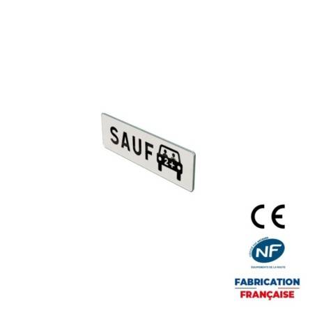 Panonceau M6k2 Réservé aux véhicules pratiquant le covoiturage