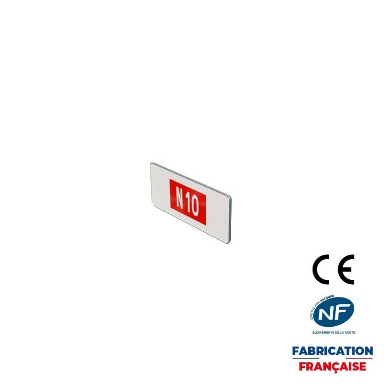 Panonceau M10a Numéro d’une route ou d’une autoroute Panonceau M10a Numéro d’une route ou d’une autoroute
