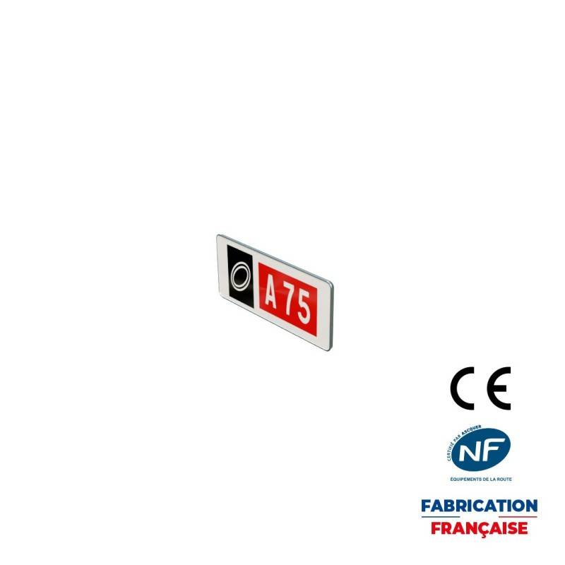 Panonceau M10c2 Accès à une rocade avec numéro de route ou d’autoroute