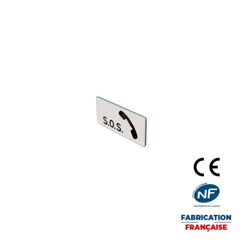 Panonceau M9e Emplacement d’arrêt d’urgence doté d’un PAU Panonceau M9e Emplacement d’arrêt d’urgence doté d’un PAU