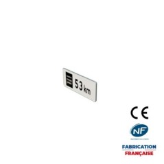 Panonceau M1a Marque de distribution de carburant et distance associée1