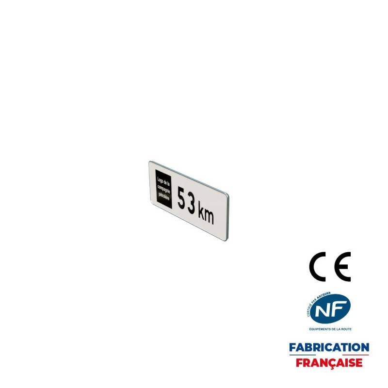 Panonceau M1a Marque de distribution de carburant et distance associée1