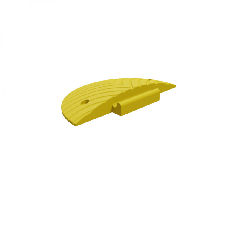 Embout ralentisseur PVC mâle jaune 70 mm